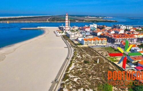 Costa Nova e Praia da Barra vistas do céu – imagens simplesmente magníficas